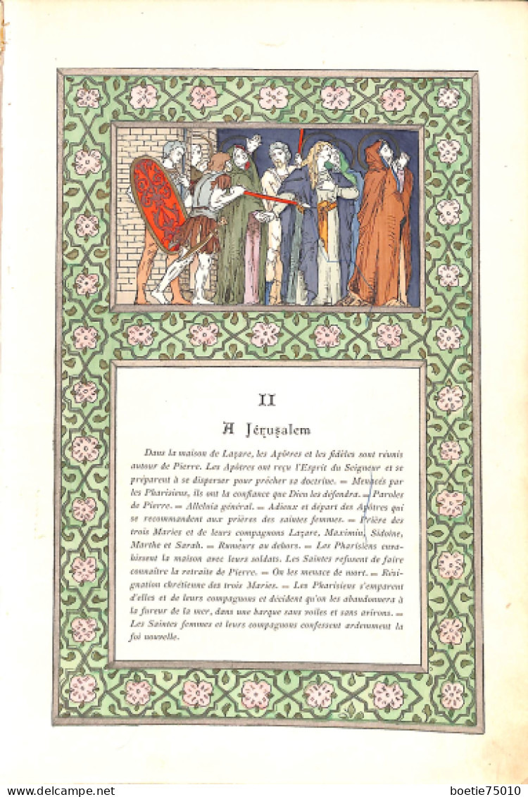 Les Saintes Maries De La Mer, Légende De Provence. Partition Ancienne, Illustrée. - Partitions Musicales Anciennes