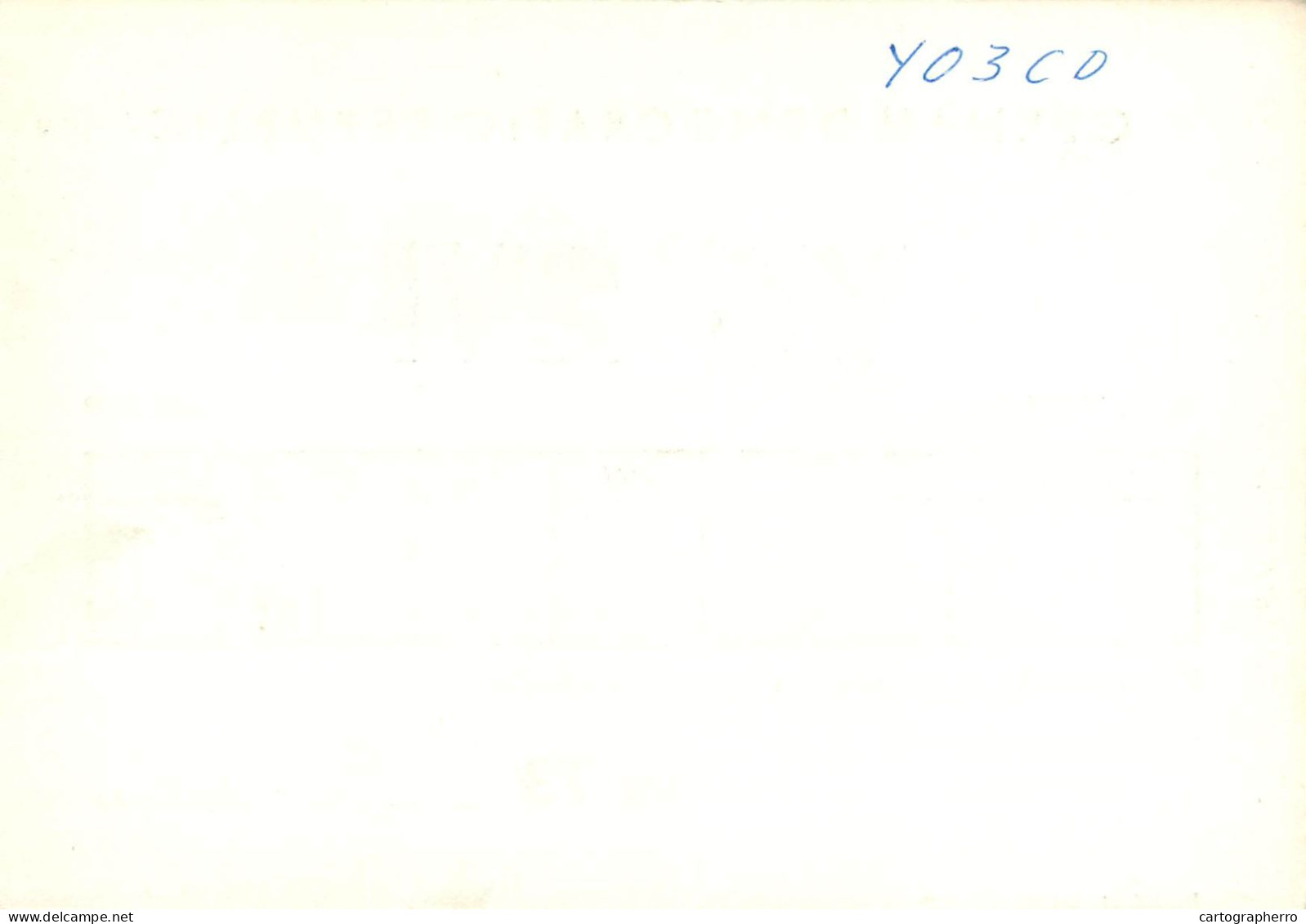 German Democratic Republic Radio Amateur QSL Card Y03CD Y62YI 1983 - Radio Amatoriale