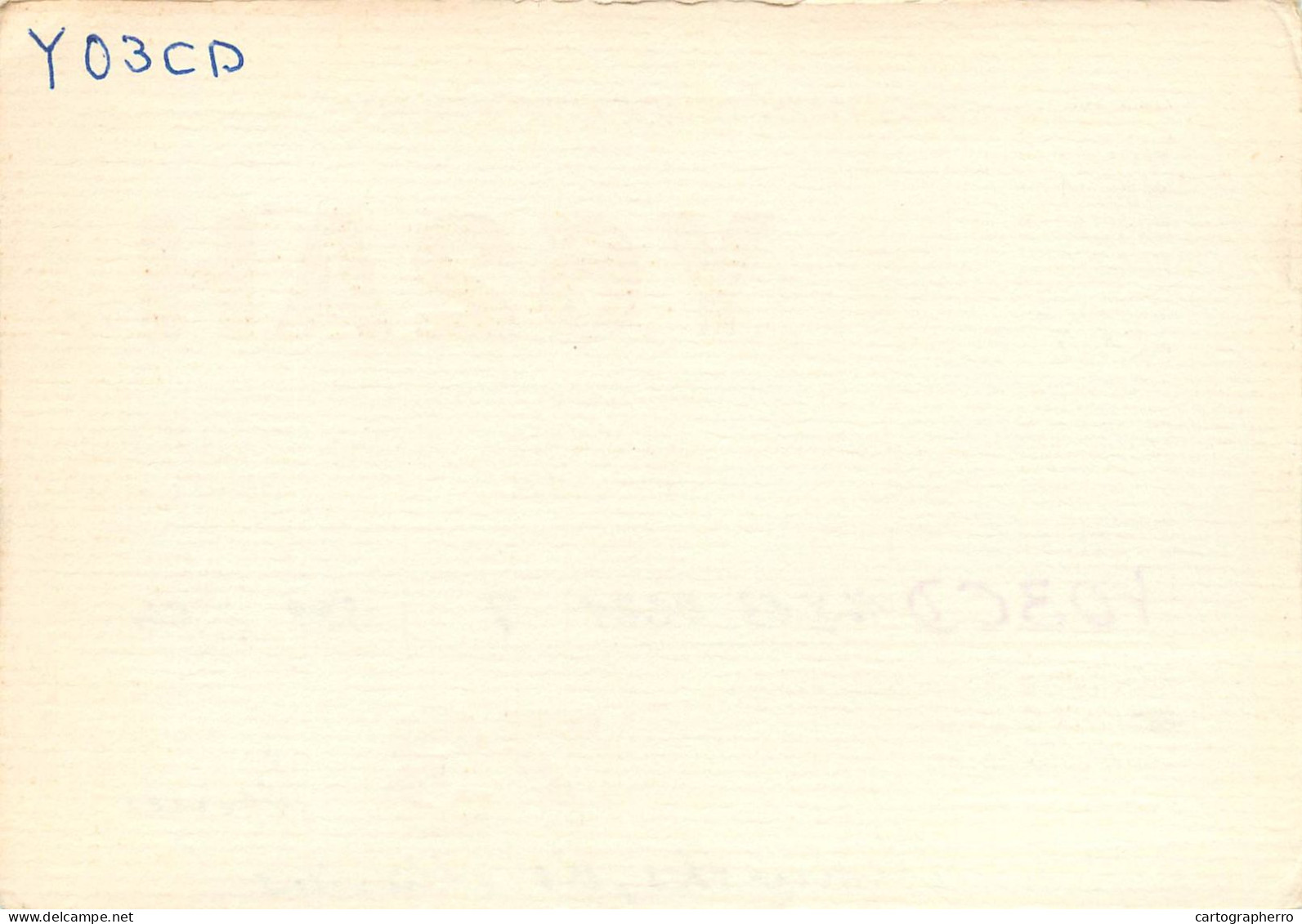German Democratic Republic Radio Amateur QSL Card Y03CD Y62ZH 1983 - Radio Amatoriale