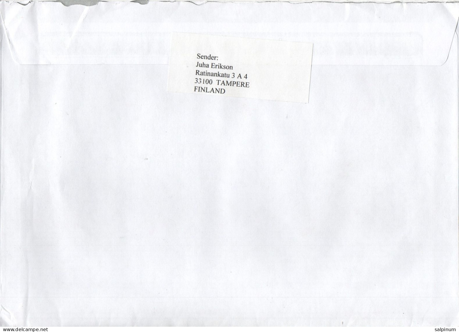 Philatelic Envelope With Stamps Sent From FINLAND To ITALY - Briefe U. Dokumente