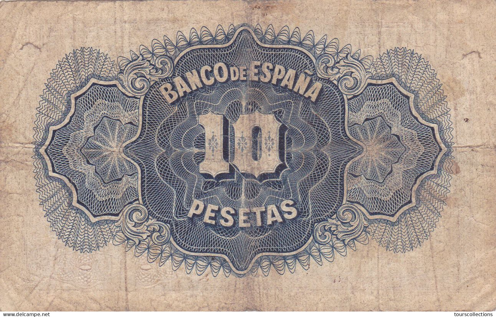 ESPAGNE - 10 PESETAS 1935 - Femme Couronnée Allégorie De La République Sans Série - 8265373 - 10 Pesetas