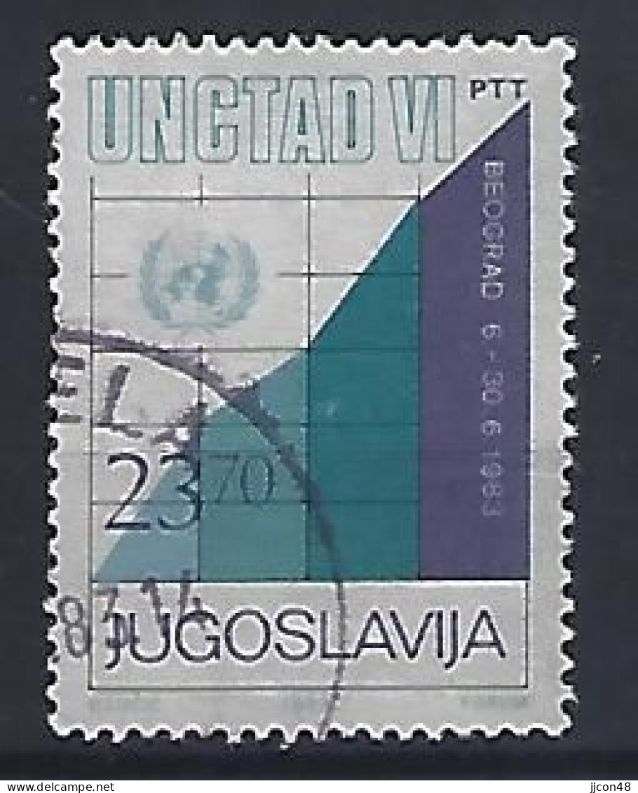 Jugoslavia 1983  UNCTAD Konferenz (o) Mi.1993 - Usati