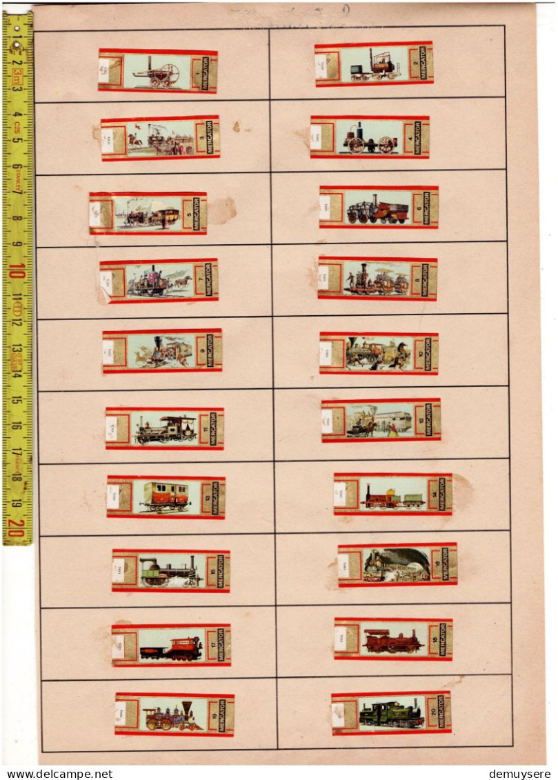 LADE  Q - BANDES DE CIGARE - SIGARENBANDJES  - MERCATOR - Bauchbinden (Zigarrenringe)