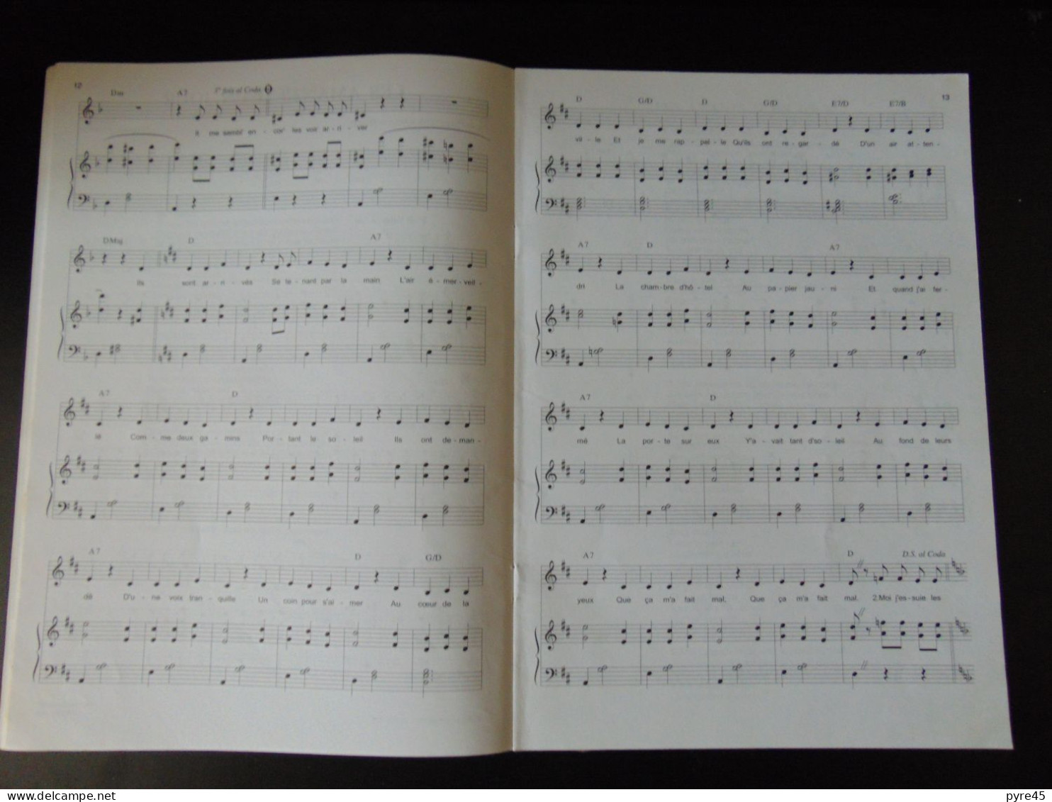 Partition " Top Edith Piaf " Paroles Et Musique Avec Accompagnement Piano, 56 Pages, 1998 - Partitions Musicales Anciennes