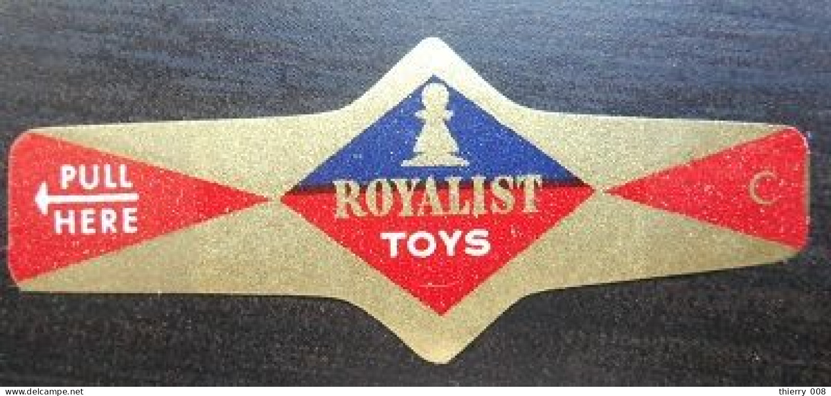 P07 Bague Bagues Cigare Cigares  Royalist Toys  1 Pièce - Cigar Bands