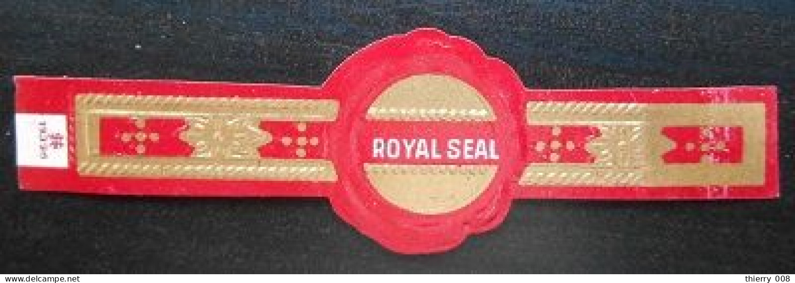 P10 Bague Bagues Cigare Cigares  Royalist Seal  1 Pièce - Bauchbinden (Zigarrenringe)