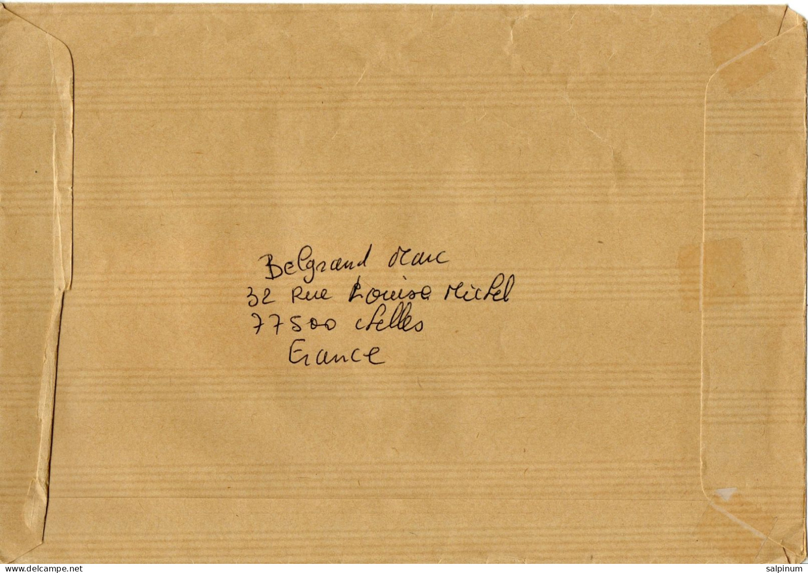 Philatelic Envelope With Stamps Sent From FRANCE To ITALY - Lettres & Documents