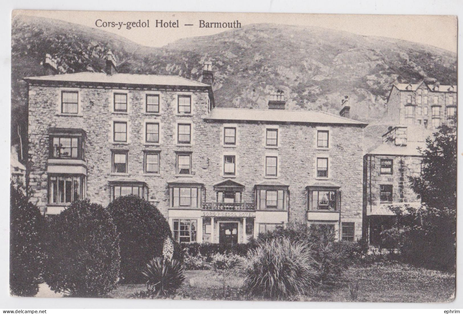 Barmouth Wales Cors-y-gedol Hôtel - Merionethshire