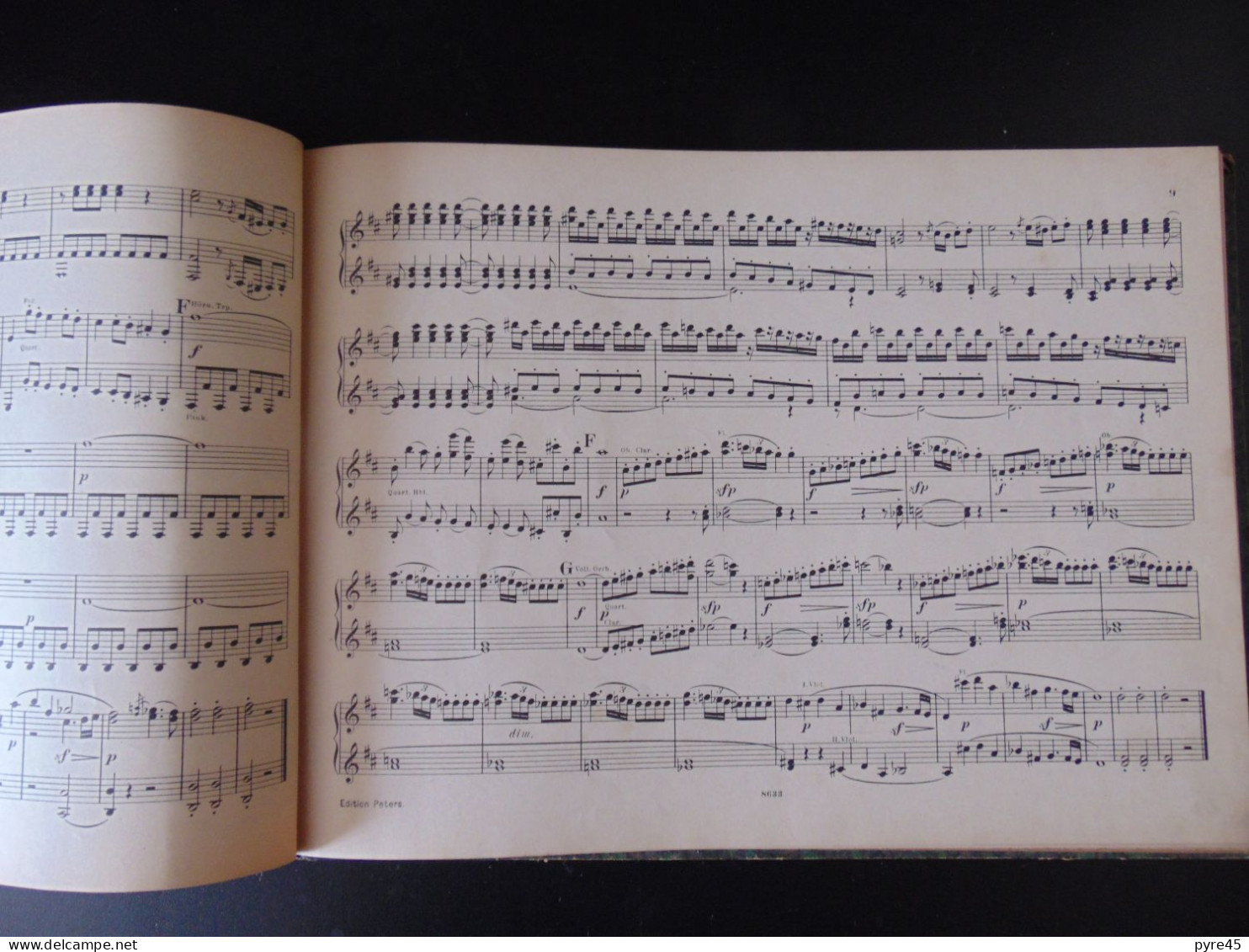 Partition " Ouverturen Von Mozart " Editions Peters, 96 Pages, 1930 - Partitions Musicales Anciennes