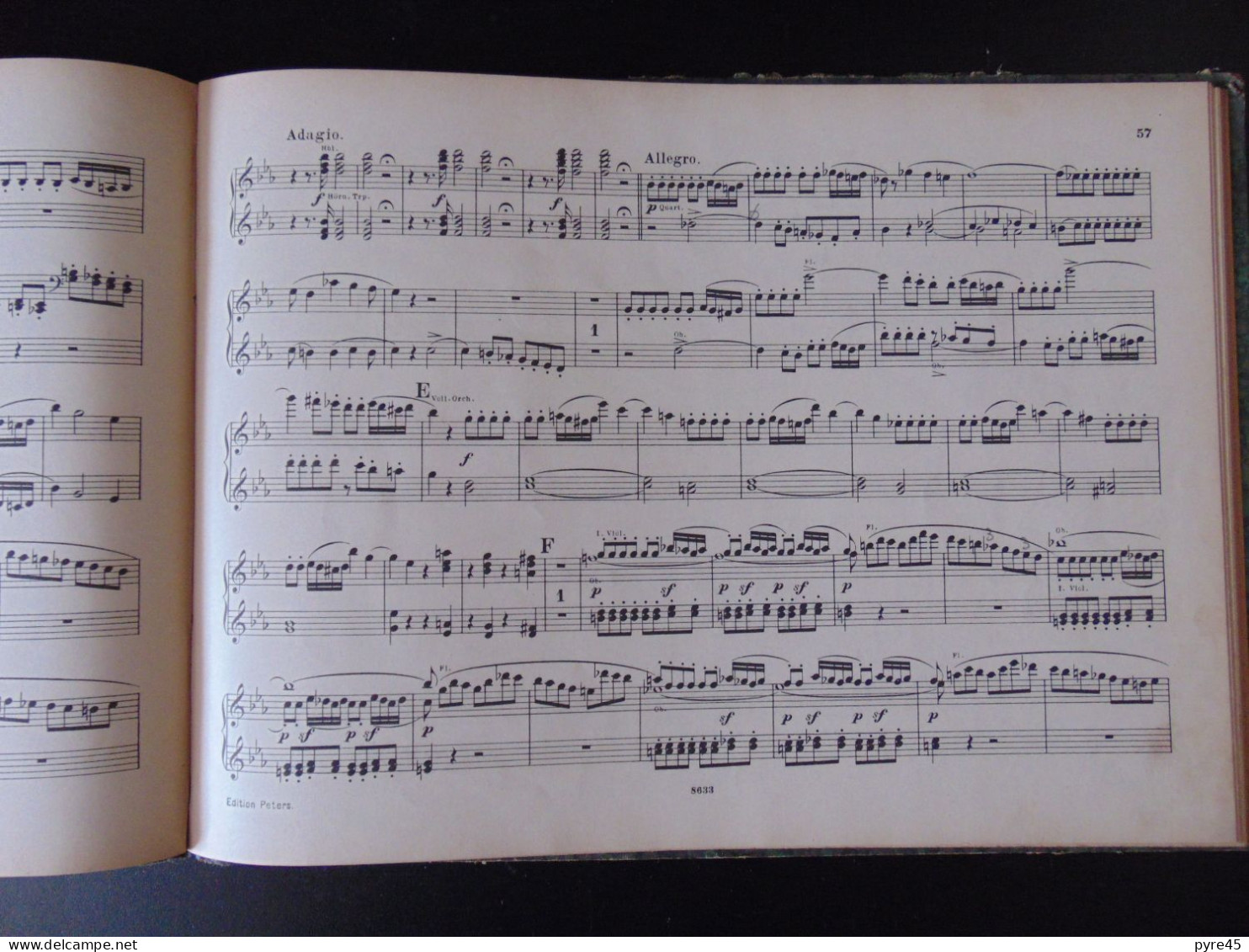 Partition " Ouverturen Von Mozart " Editions Peters, 96 Pages, 1930 - Partitions Musicales Anciennes