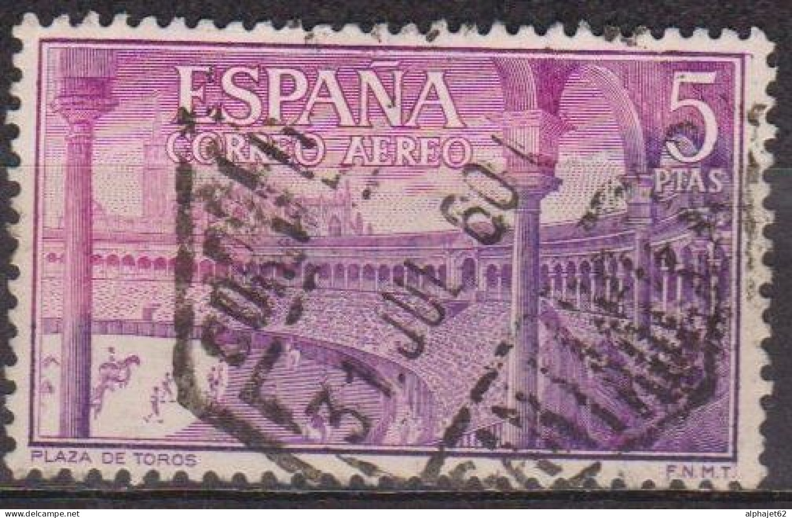 Tauromachie, Corrida - ESPAGNE - Arènes De Séville - N° 281 - 1960 - Used Stamps