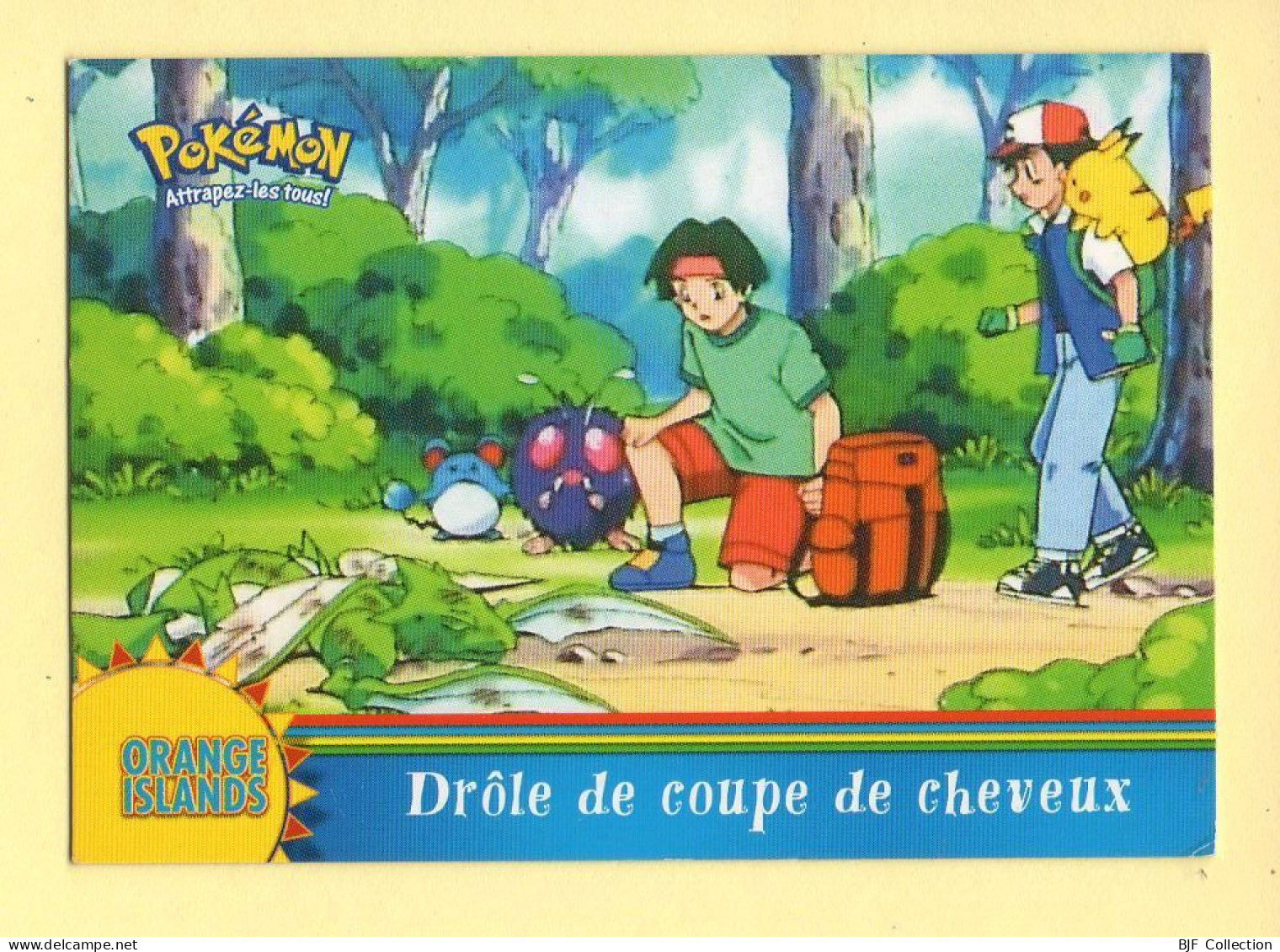 POKEMON Carte TOPPS OR14  DROLE DE COUPE DE CHEVEUX  - Autres & Non Classés