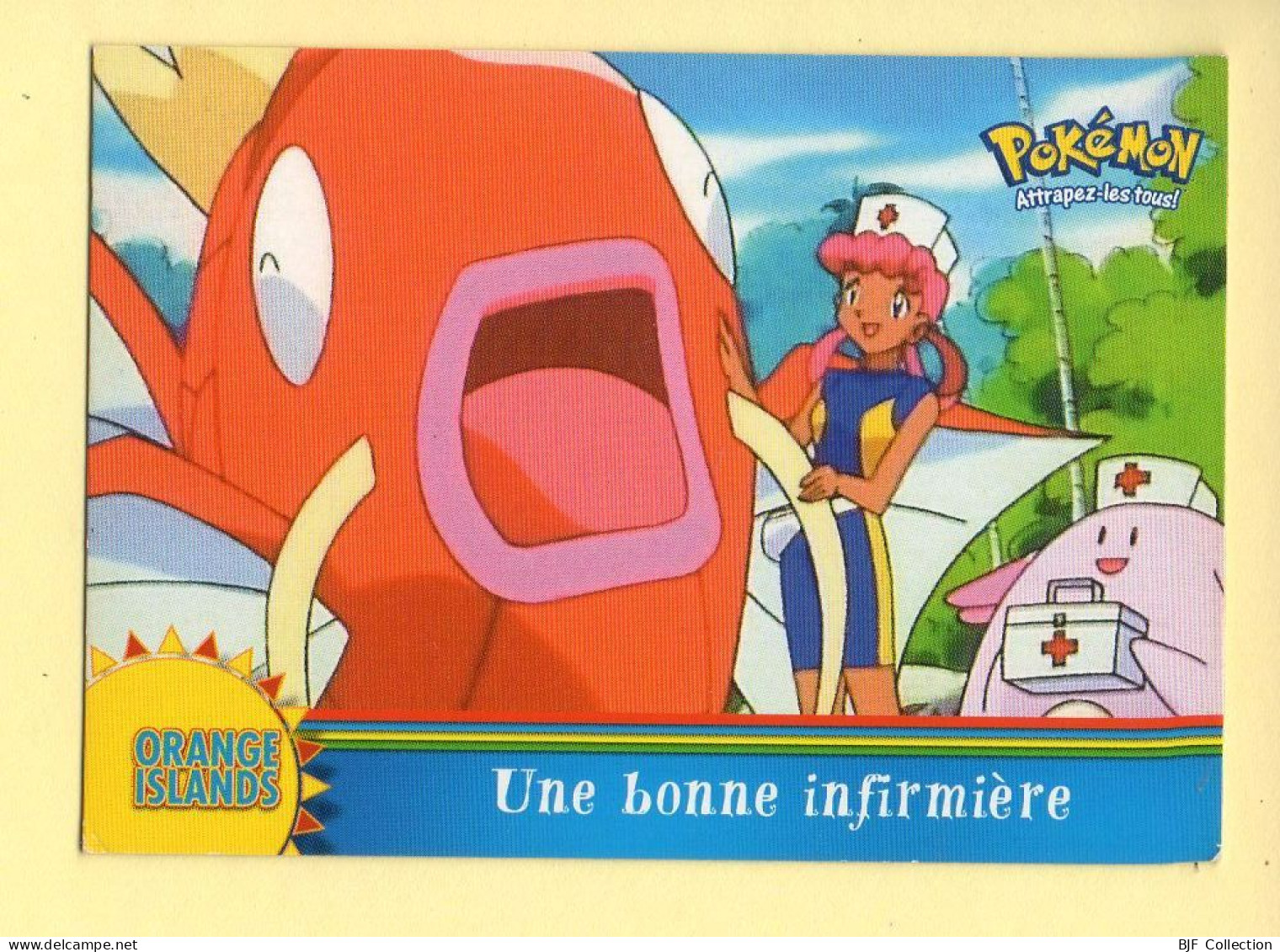 POKEMON Carte TOPPS OR9  UNE BONNE INFIRMIERE  - Autres & Non Classés