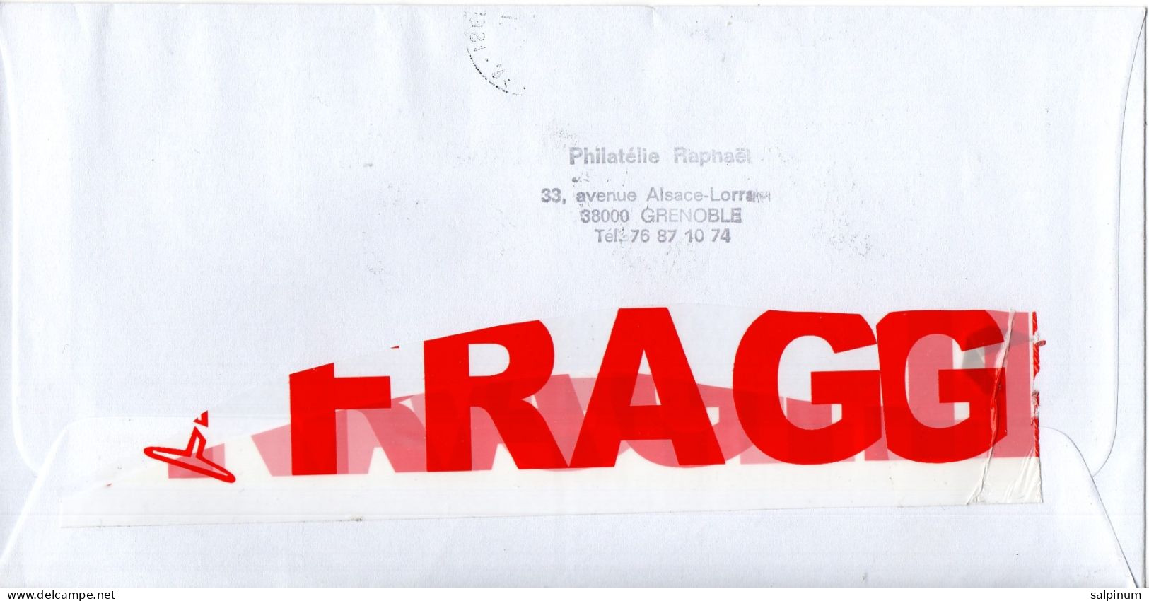 Philatelic Envelope With Stamps Sent From FRANCE To ITALY - Storia Postale