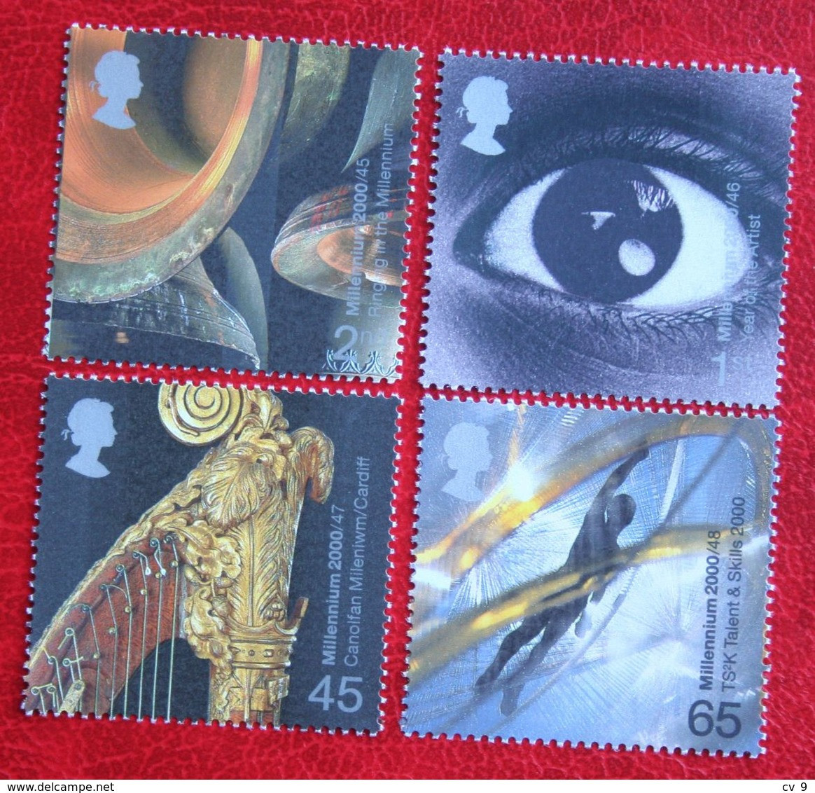 Millennium Series: SOUND & VISION (Mi 1901-1904) 2000 POSTFRIS MNH ** ENGLAND GRANDE-BRETAGNE GB GREAT BRITAIN - Ongebruikt