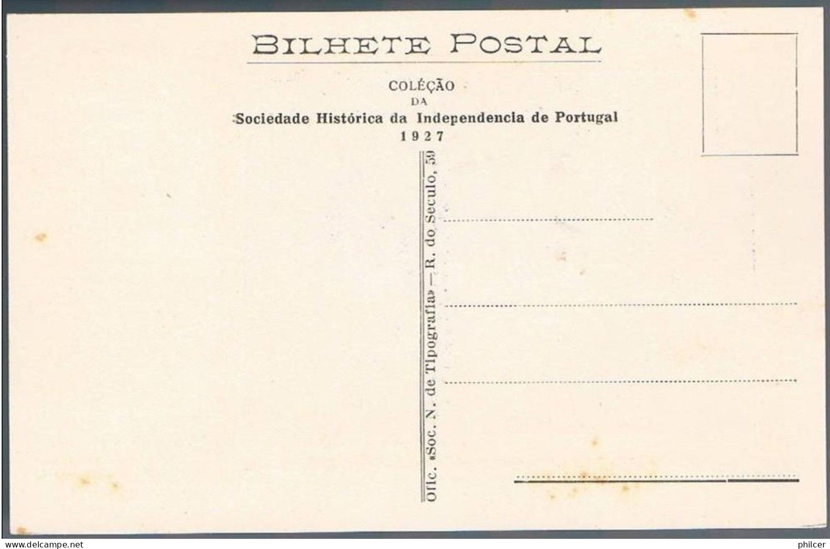 Portugal, Setúbal, 1927, Bilhete Postal Batalha De Montijo - Setúbal