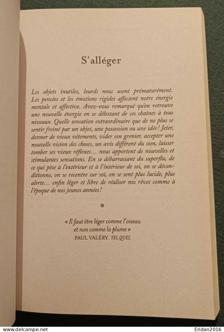 Petites Pensées Pour Voyager Léger : Françoise Réveillet : FORMAT DE POCHE - Esoterismo