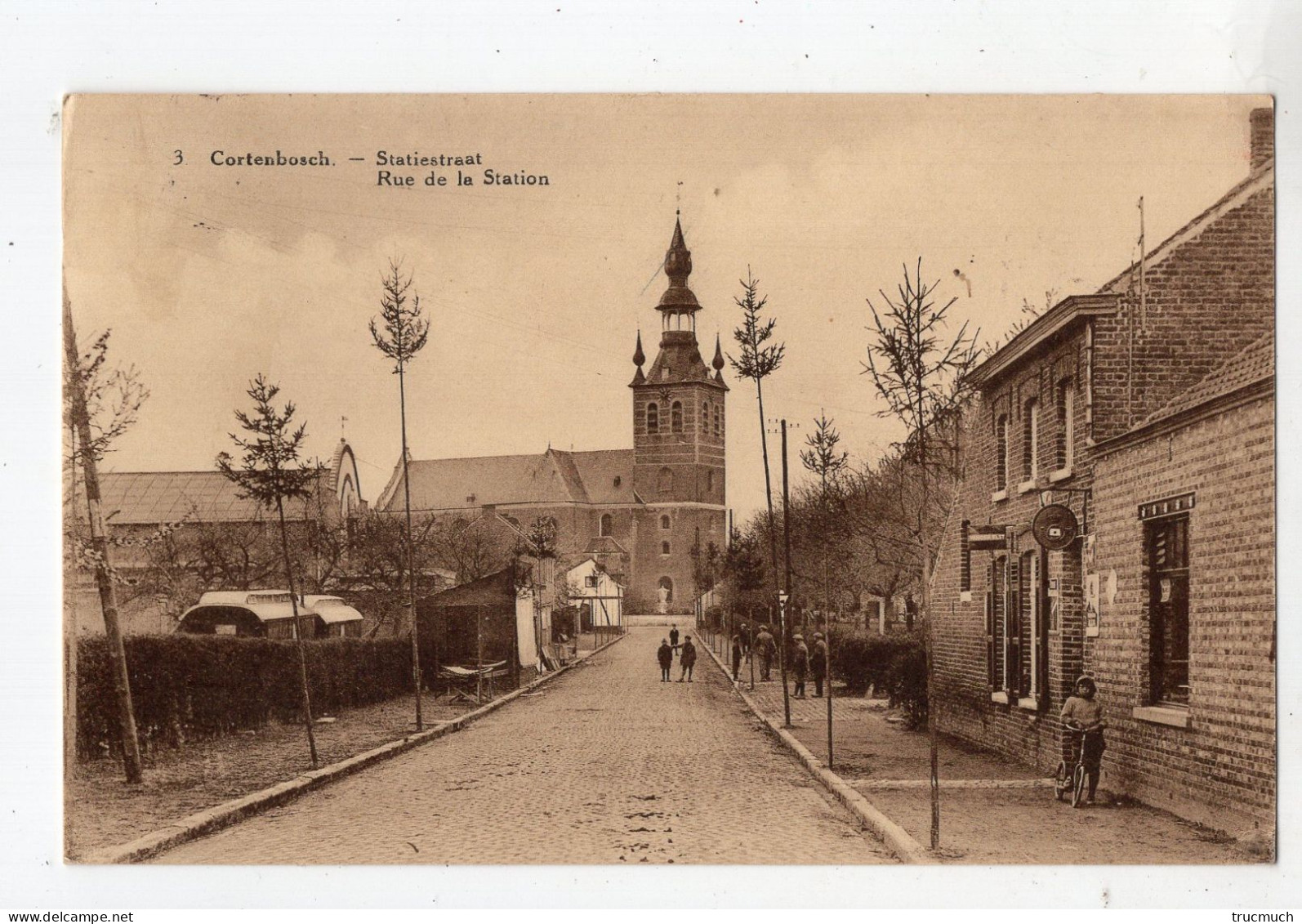 CORTENBOSCH - Statiestraat - Rue De La Station - Sint-Truiden