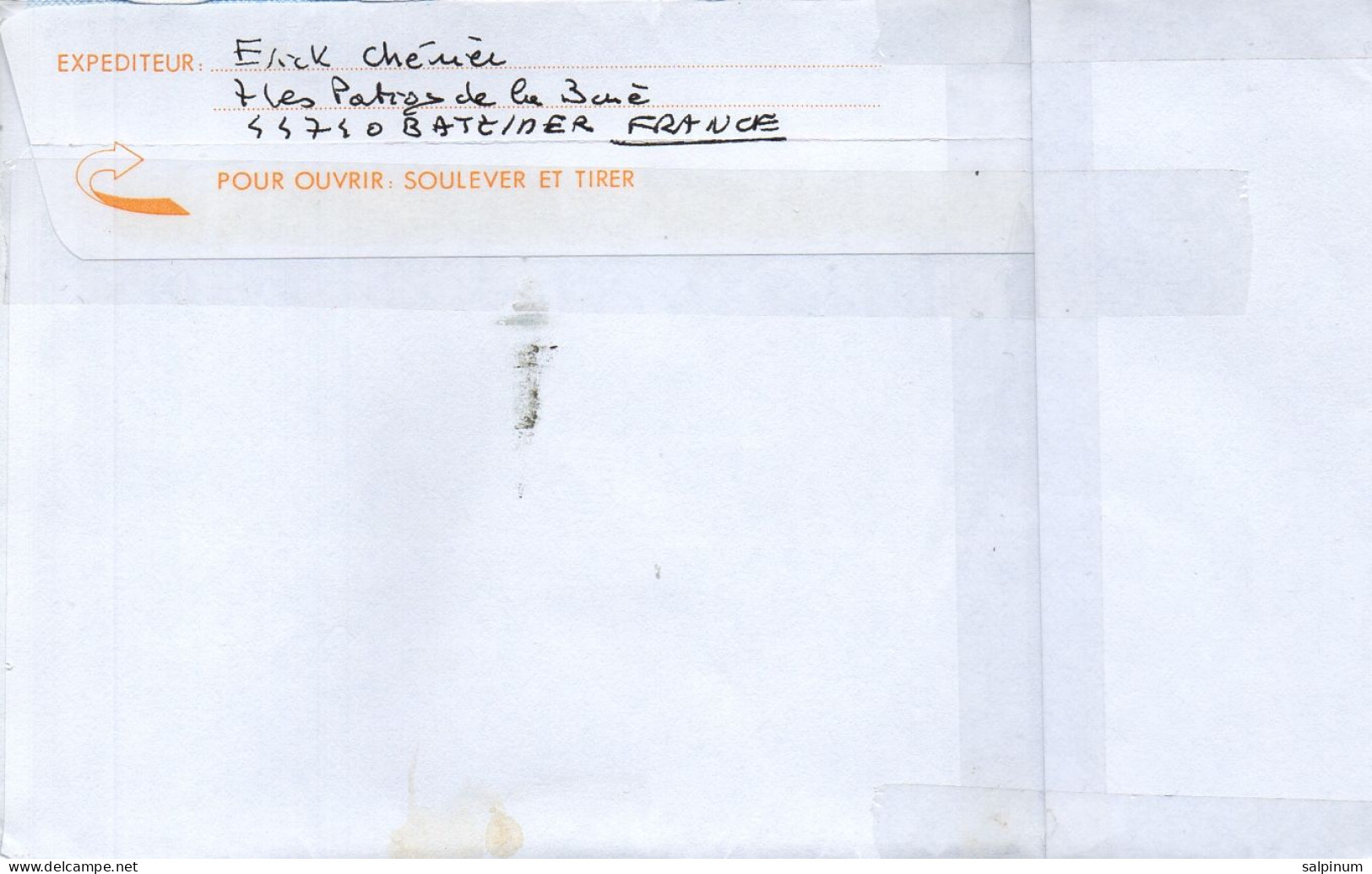 Philatelic Envelope With Stamps Sent From FRANCE To ITALY - Briefe U. Dokumente