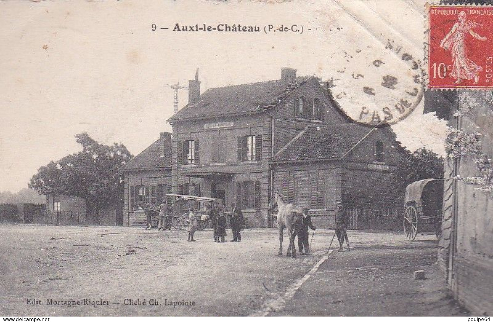 La Gare : Vue Extérieure - Auxi Le Chateau