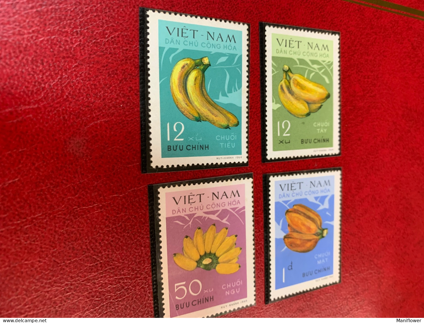 Fruits Stamp Banana 1969 Vietnam MNH - Fruits
