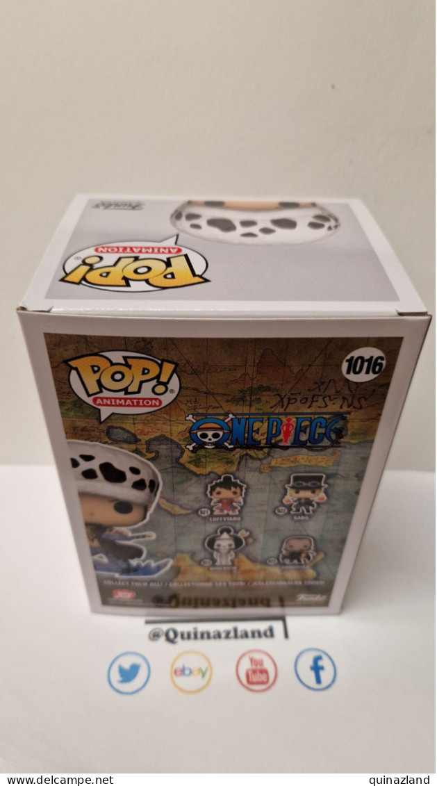 Funko Pop! ONE PIECE POP N° 1016 Trafalgar Law Special Edition (F9) - Altri & Non Classificati