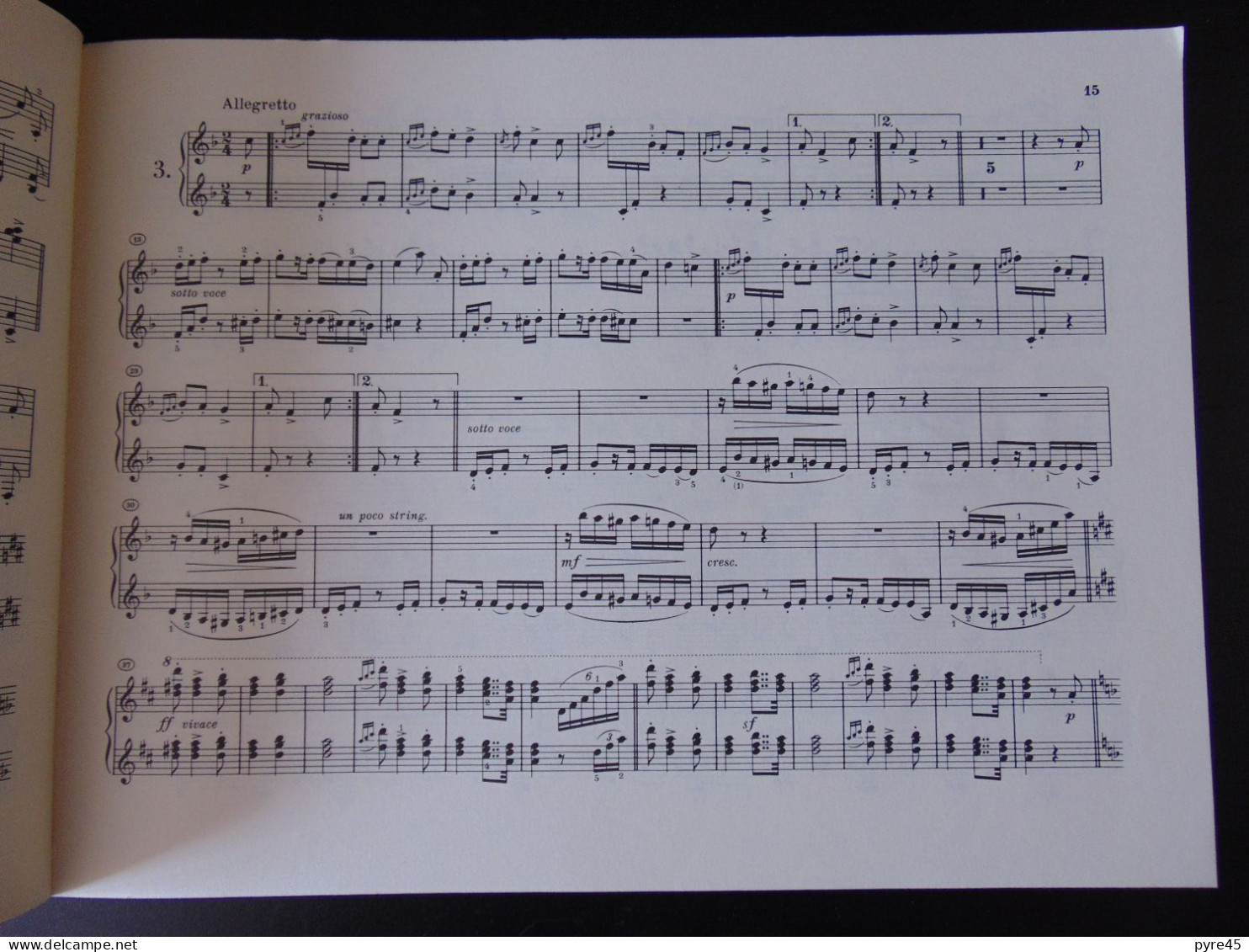 Partition " Brahms, Danses Hongroises " Piano à 4 Mains, 85 Pages, 1984 - Partitions Musicales Anciennes