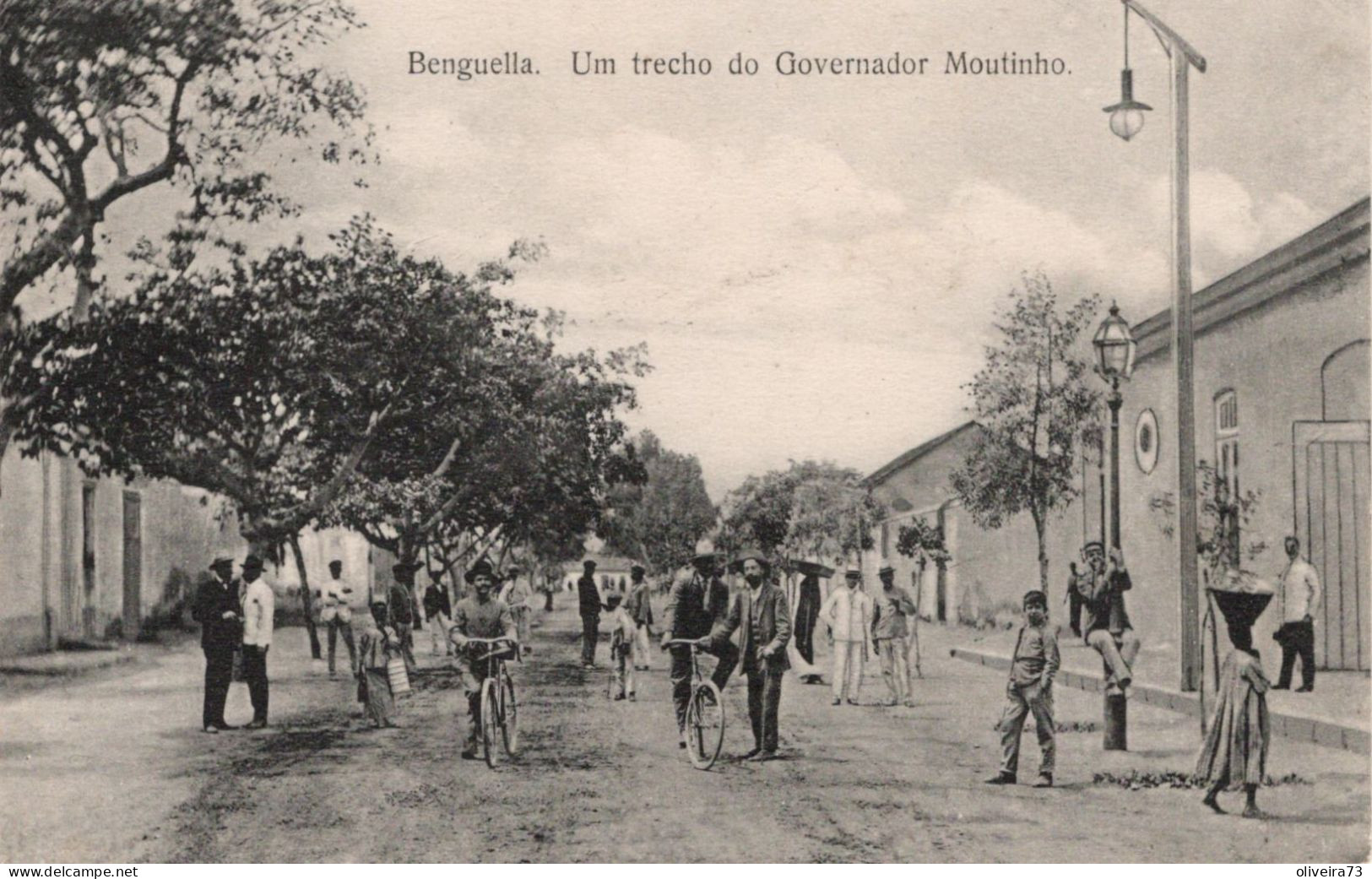 ANGOLA - BENGUELA - Um Trecho Do Governador Moutinho - Angola