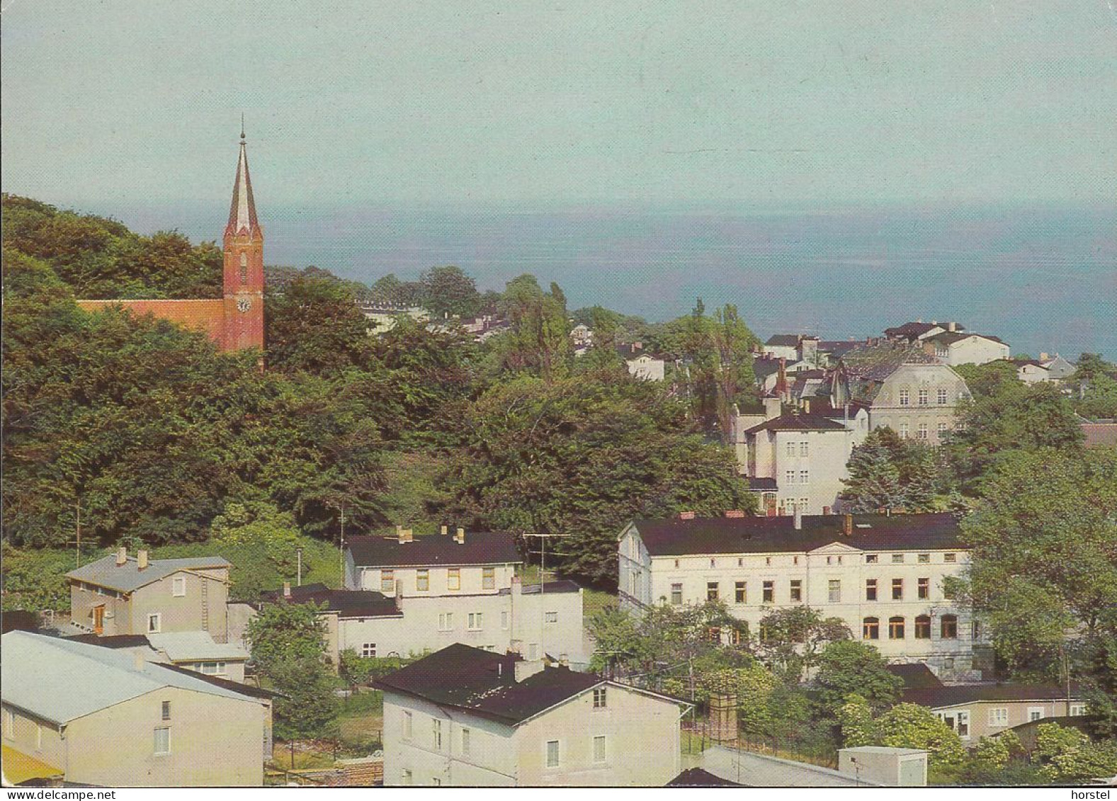 D-18546 Sassnitz - Stadtansicht - Zentrum - Siedlung - Kirche - Sassnitz