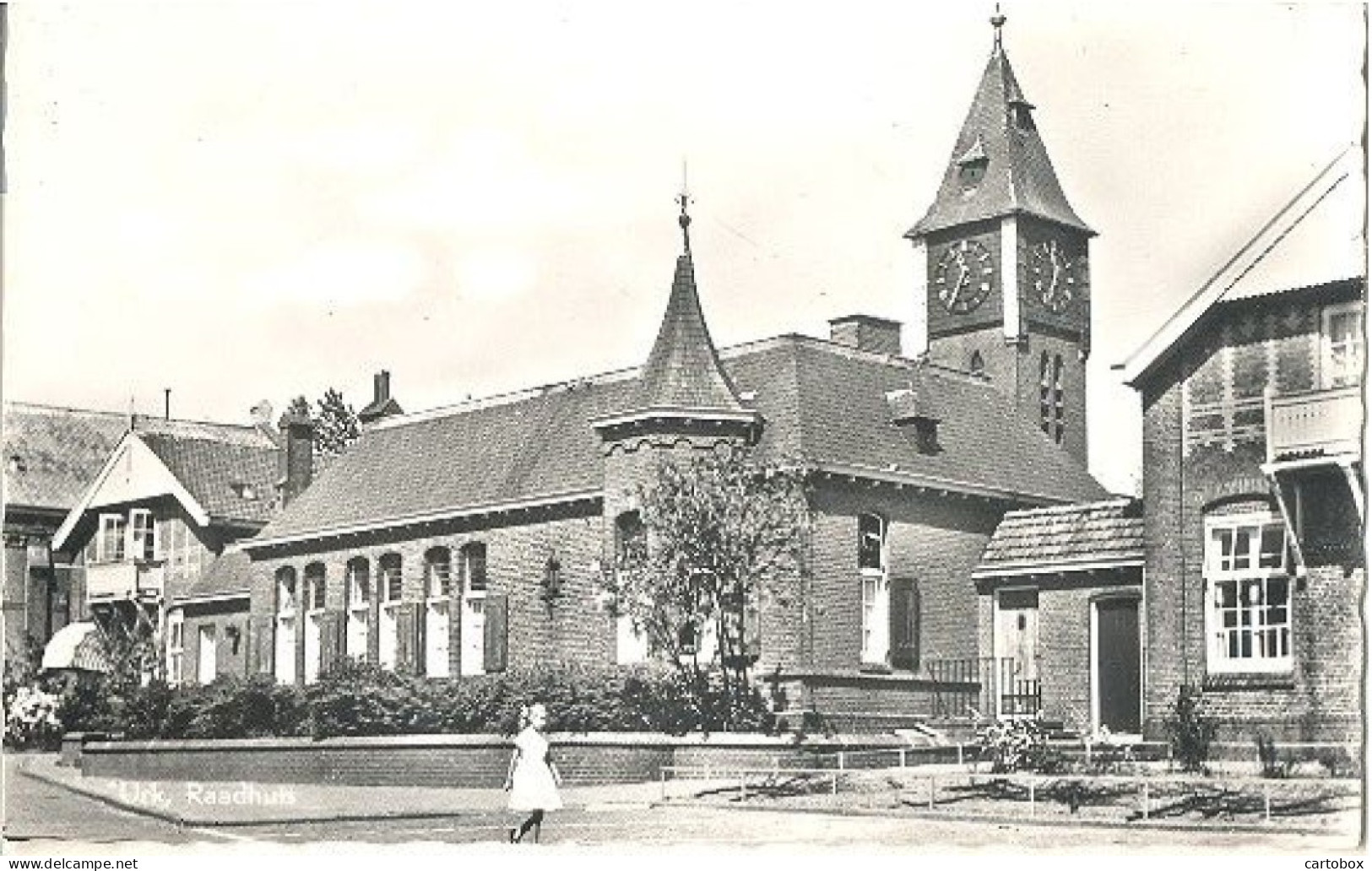 Urk, Raadhuis (type Fotokaart) - Urk