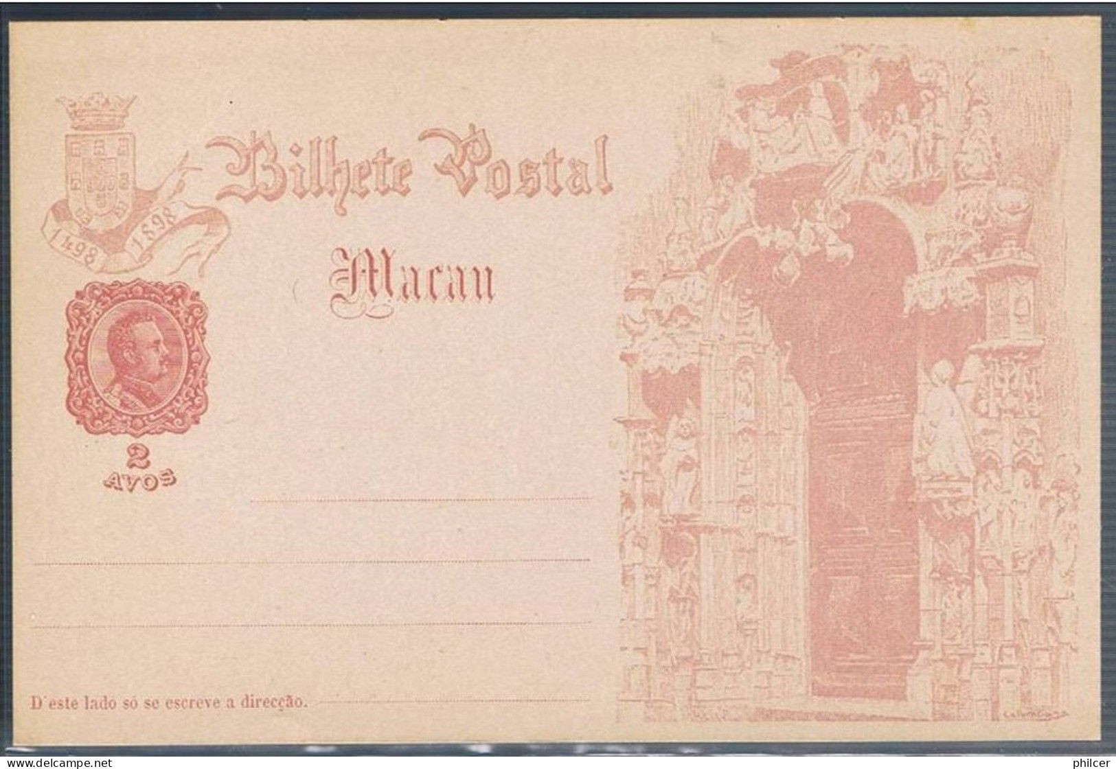 Macau, Bilhete Postal - Covers & Documents