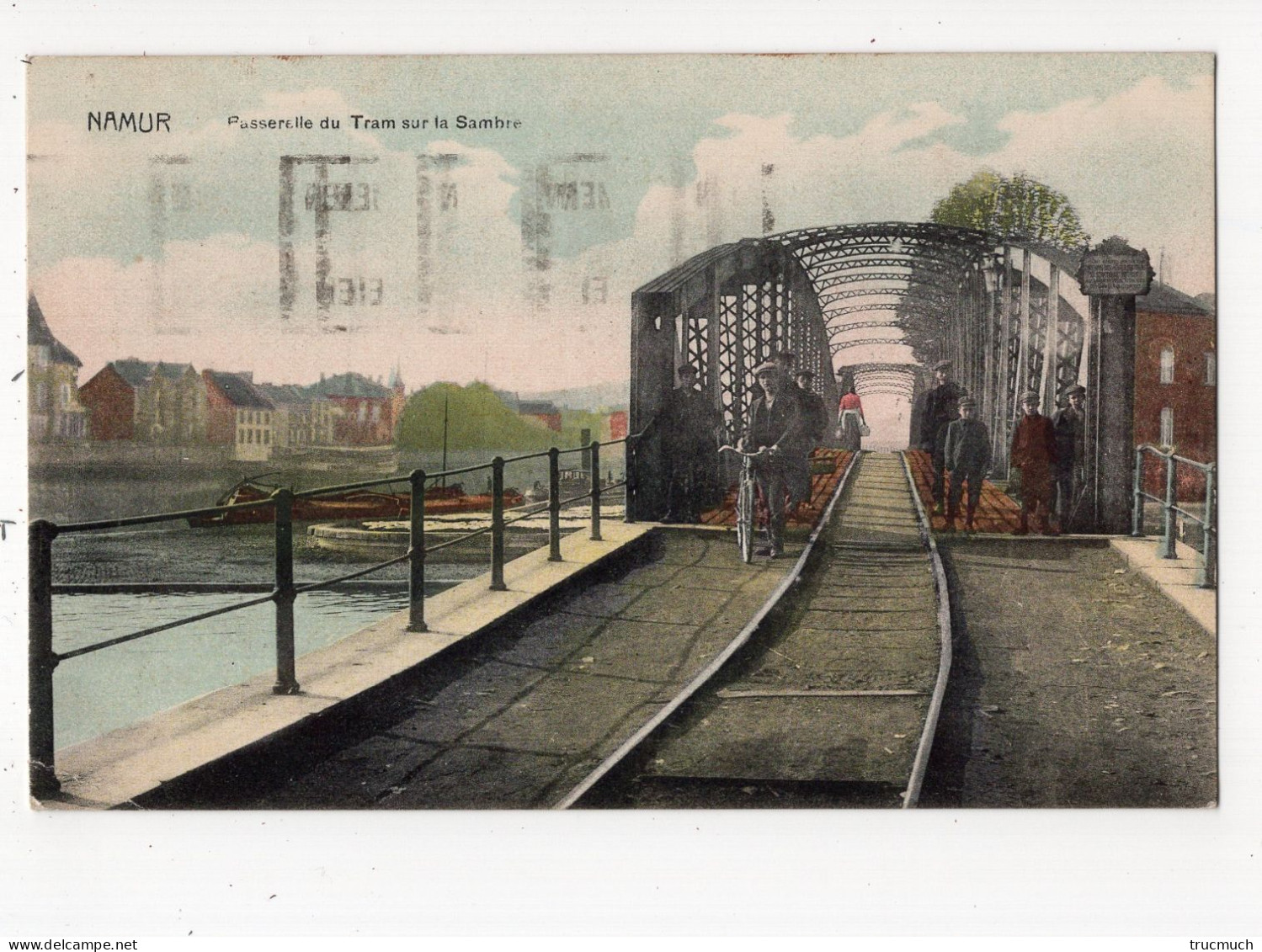 93 - NAMUR - Passerelle Du Tram Sur La Sambre - Namen