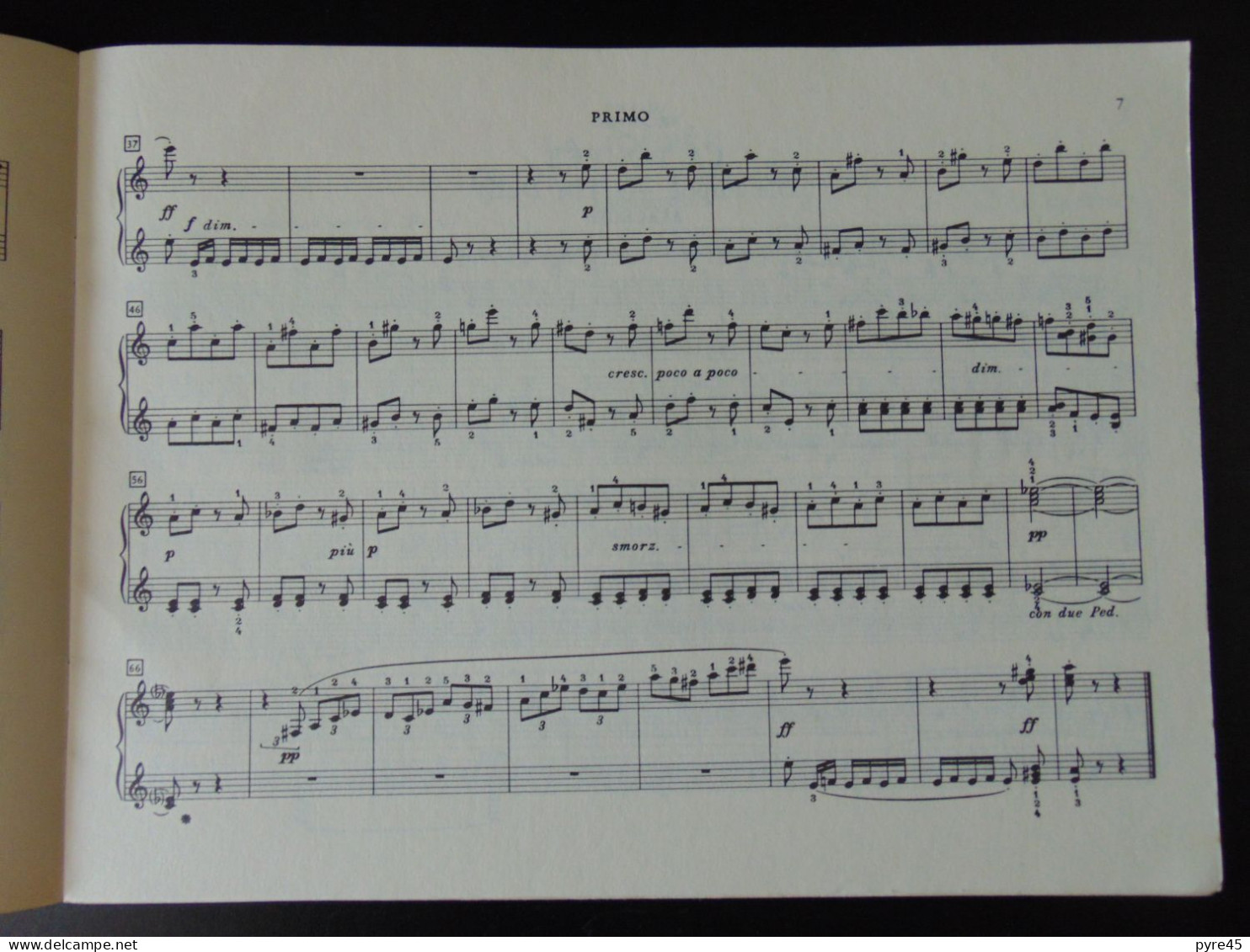 Partition " Bizet, Duos De Piano Préférés Pour Les Débutants " 23 Pages, 1961 - Partitions Musicales Anciennes