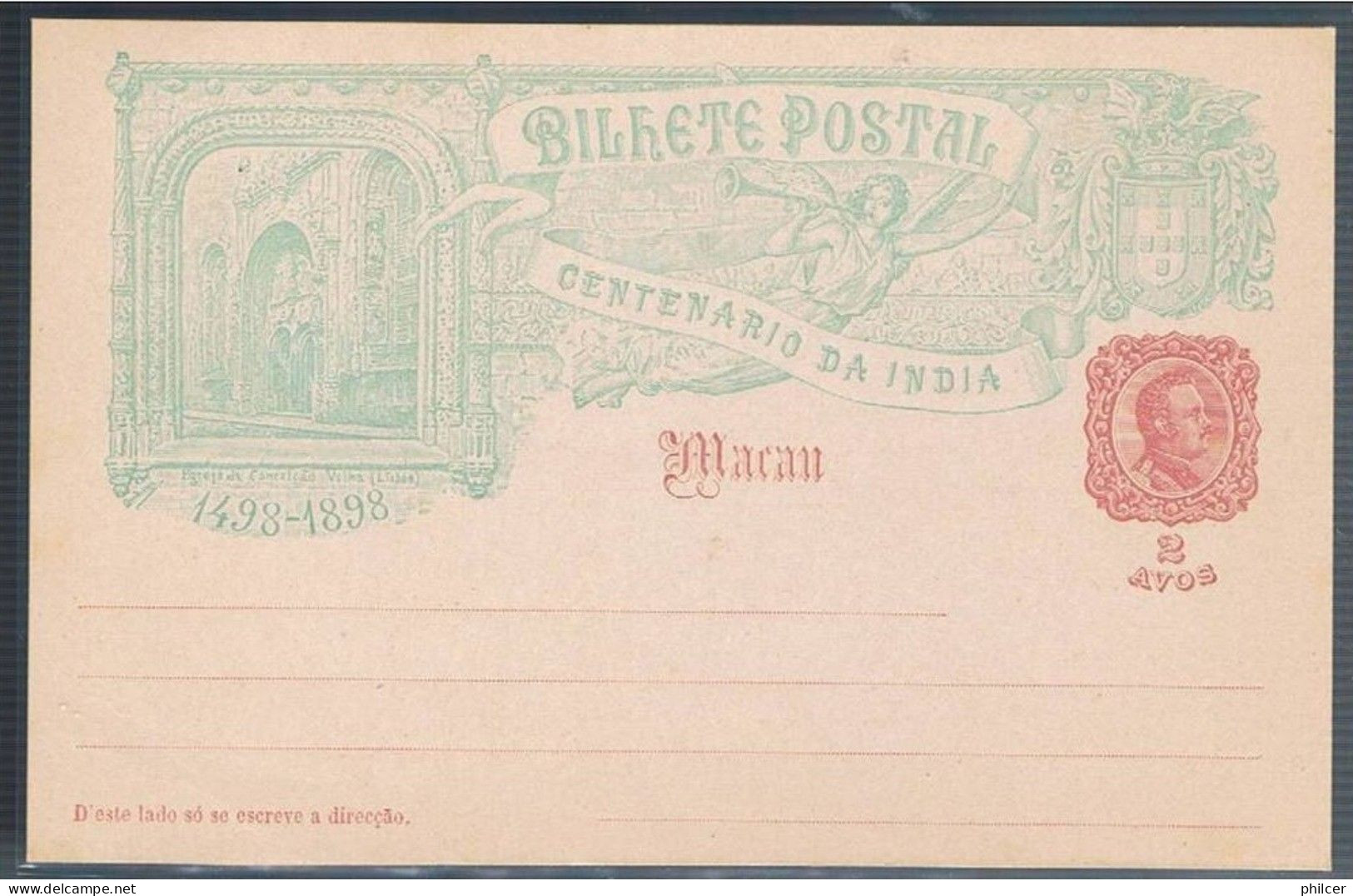 Macau, Bilhete Postal - Cartas & Documentos