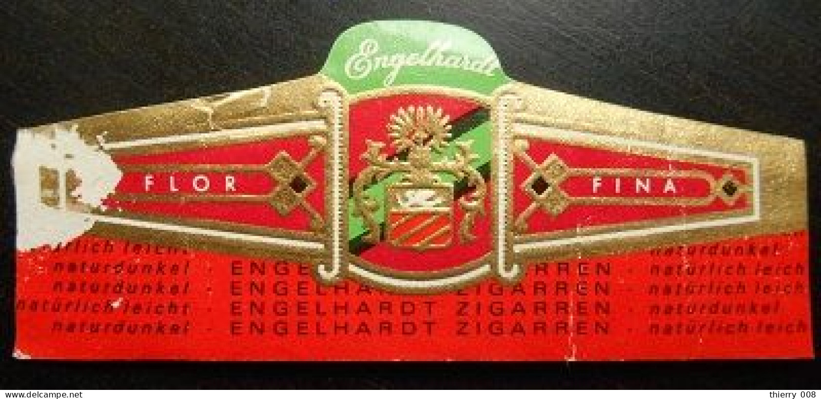 T36 Bague Bagues Cigare Cigares Engelhardt  1 Pièce(s) - Cigar Bands