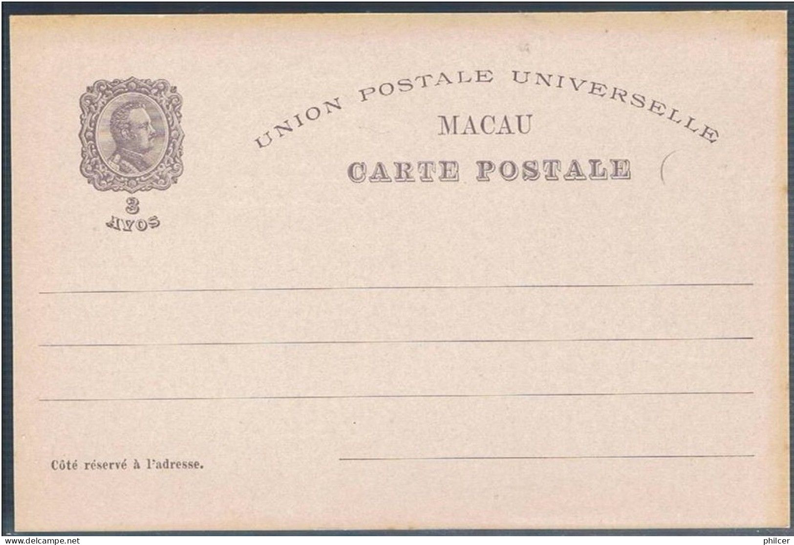 Macau, Bilhete Postal Sé De Lisboa - Brieven En Documenten