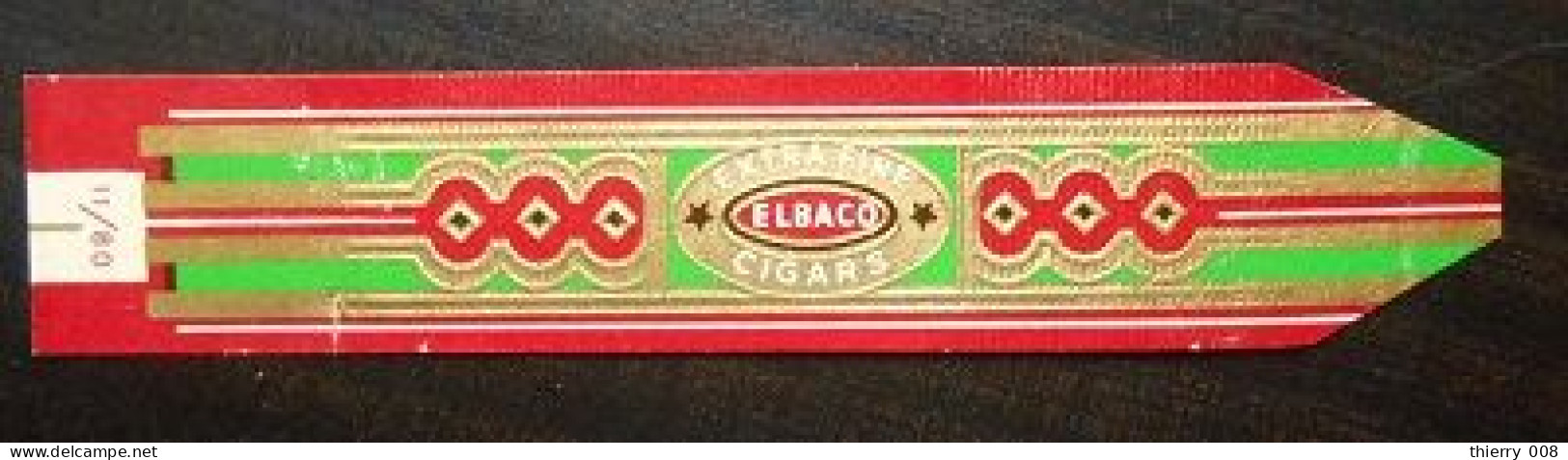 T74 Bague Bagues Cigare Cigares Elbaco  1 Pièce(s) - Sigarenbandjes