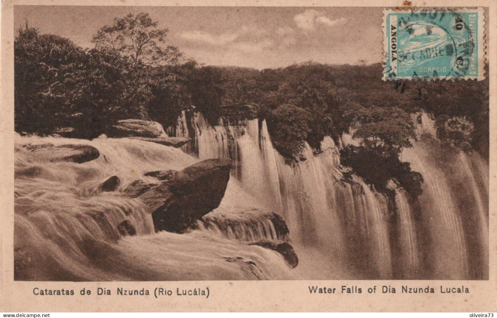 ANGOLA - Cataratas Do Rio Lucála - Angola