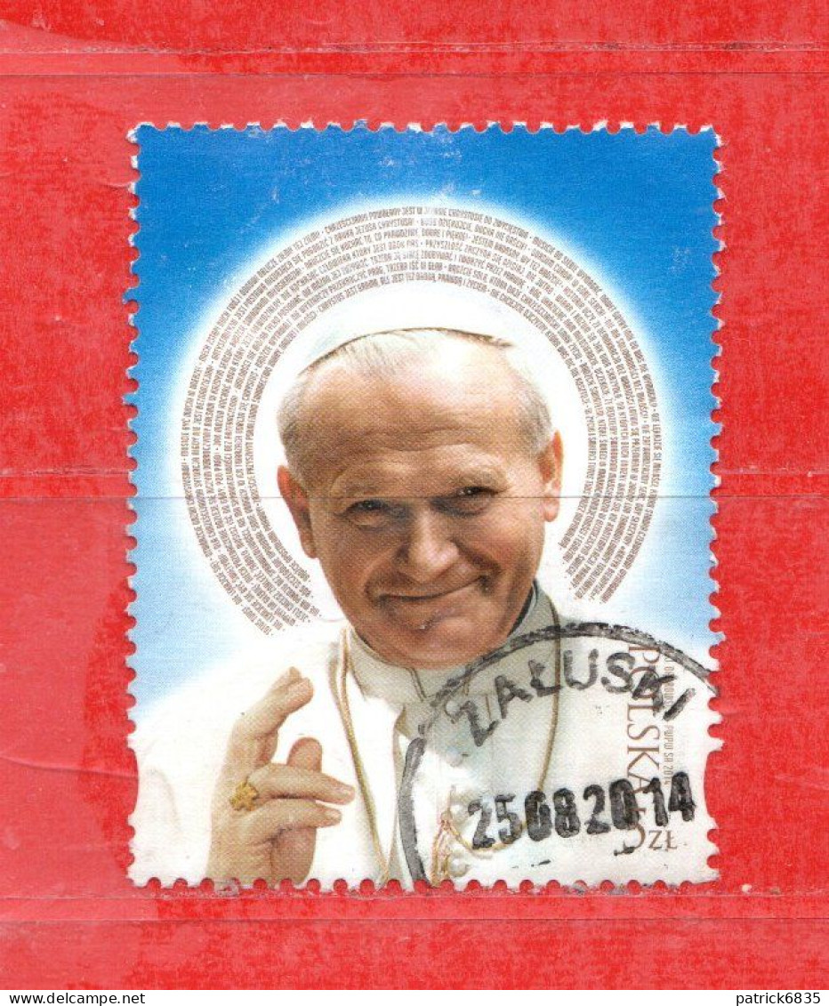 (Us5) POLONIA POLSKA °- 2014 - Canonizzazione Di GIOVANNI PAOLO II  Usato - Storia Postale