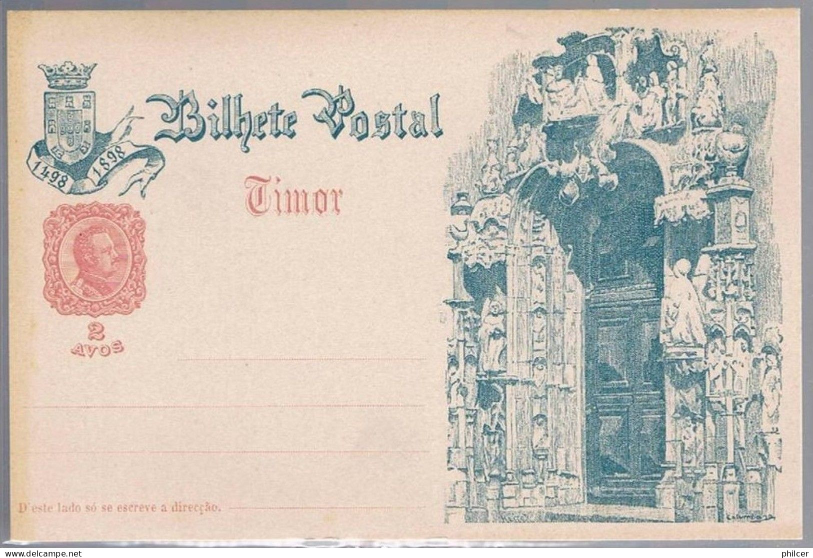 Timor, Bilhete Postal - Timor