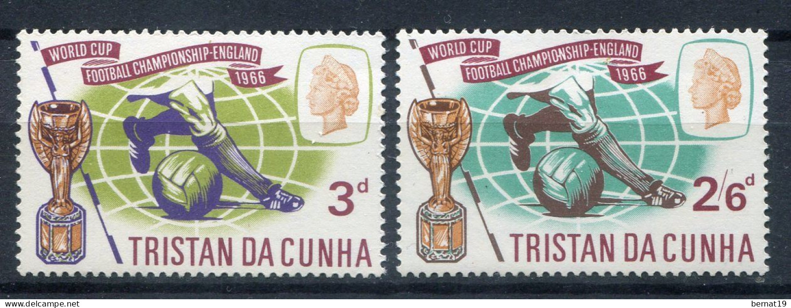 Tristan Da Cunha 1966. Yvert 97-98 ** MNH. - Tristan Da Cunha