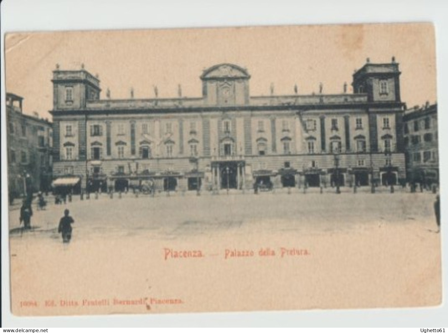 Piacenza - Palazzo Della Pretura Viaggiata Primi '900 - Piacenza