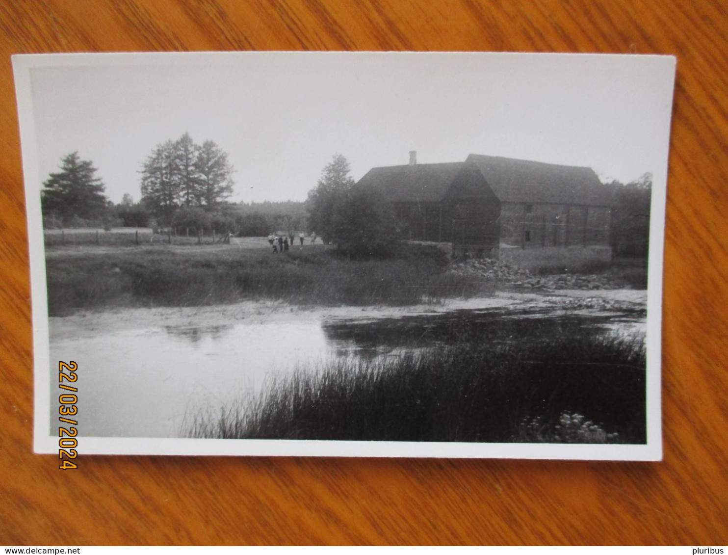 ESTONIA , KURGJA WATER MILL , OLD SMALL SIZE PHOTO , 15-12 - Watermolens