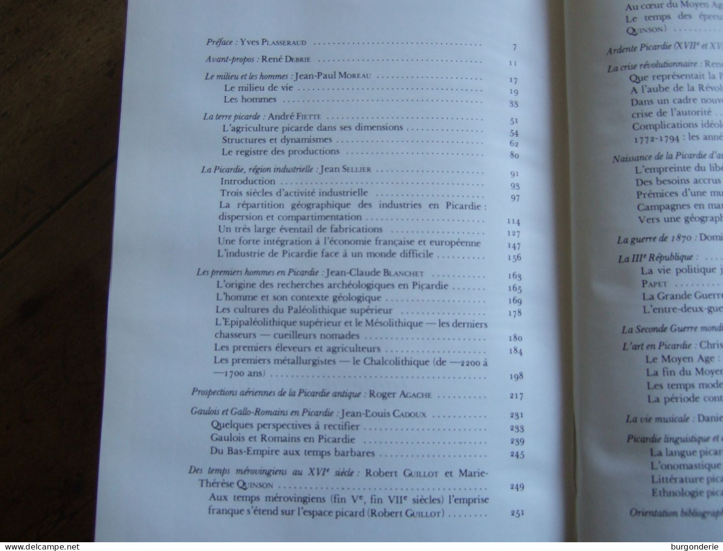 LA PICARDIE / RENE DEBRE / 1981 / EDITIONS D'ORGANISATION - Picardie - Nord-Pas-de-Calais