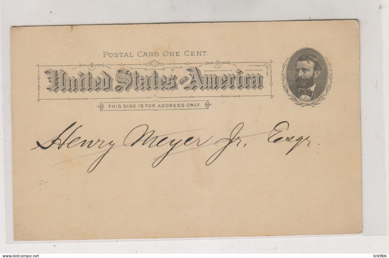 UNITED STATES 1892 LINCOLN   Nice Postal Stationery Music TEUTONIA MAENNERCHOR Germany - ...-1900