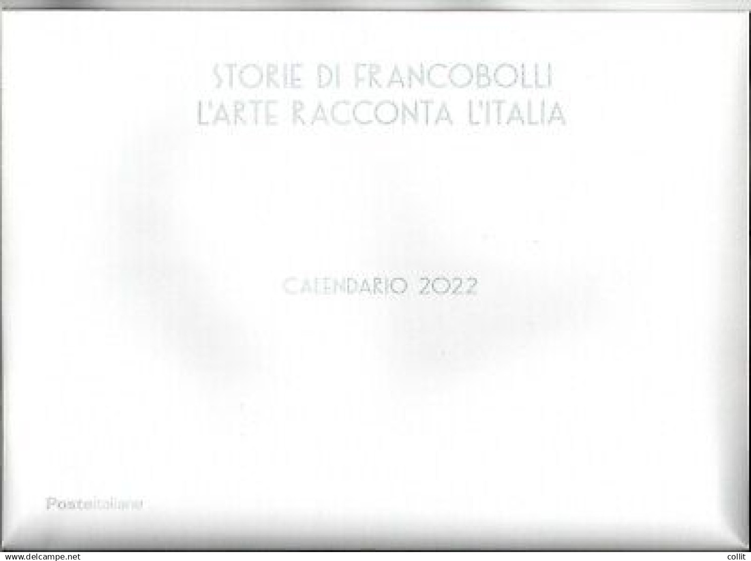 Folder Omaggio Calendario Ufficiale Delle Poste 2022 L'arte Racconta L'Italia - Paquetes De Presentación