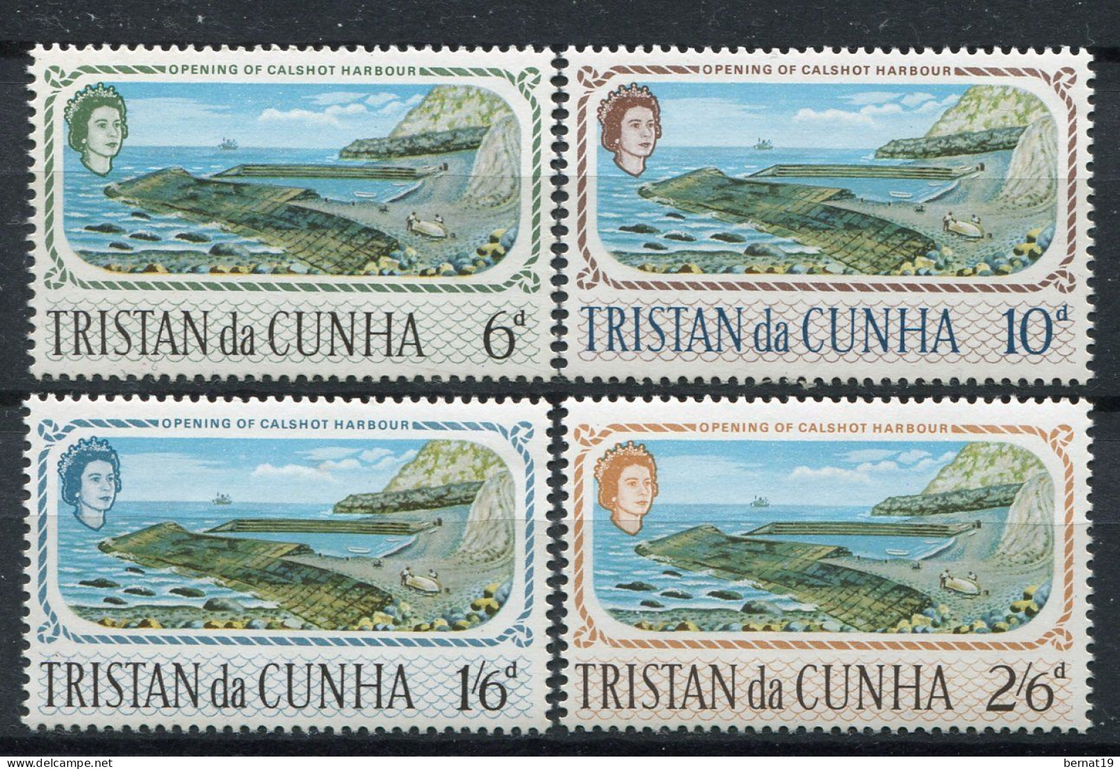 Tristan Da Cunha 1966. Yvert 104-07 ** MNH. - Tristan Da Cunha