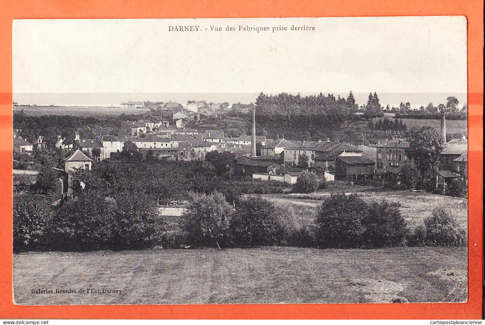 16983 / DARNEY 88-Vosges Vue Des Fabriques De Couverts Prise Derriere 1910 à RICHELET Jardinier St-Nicolas-du-Port - Darney