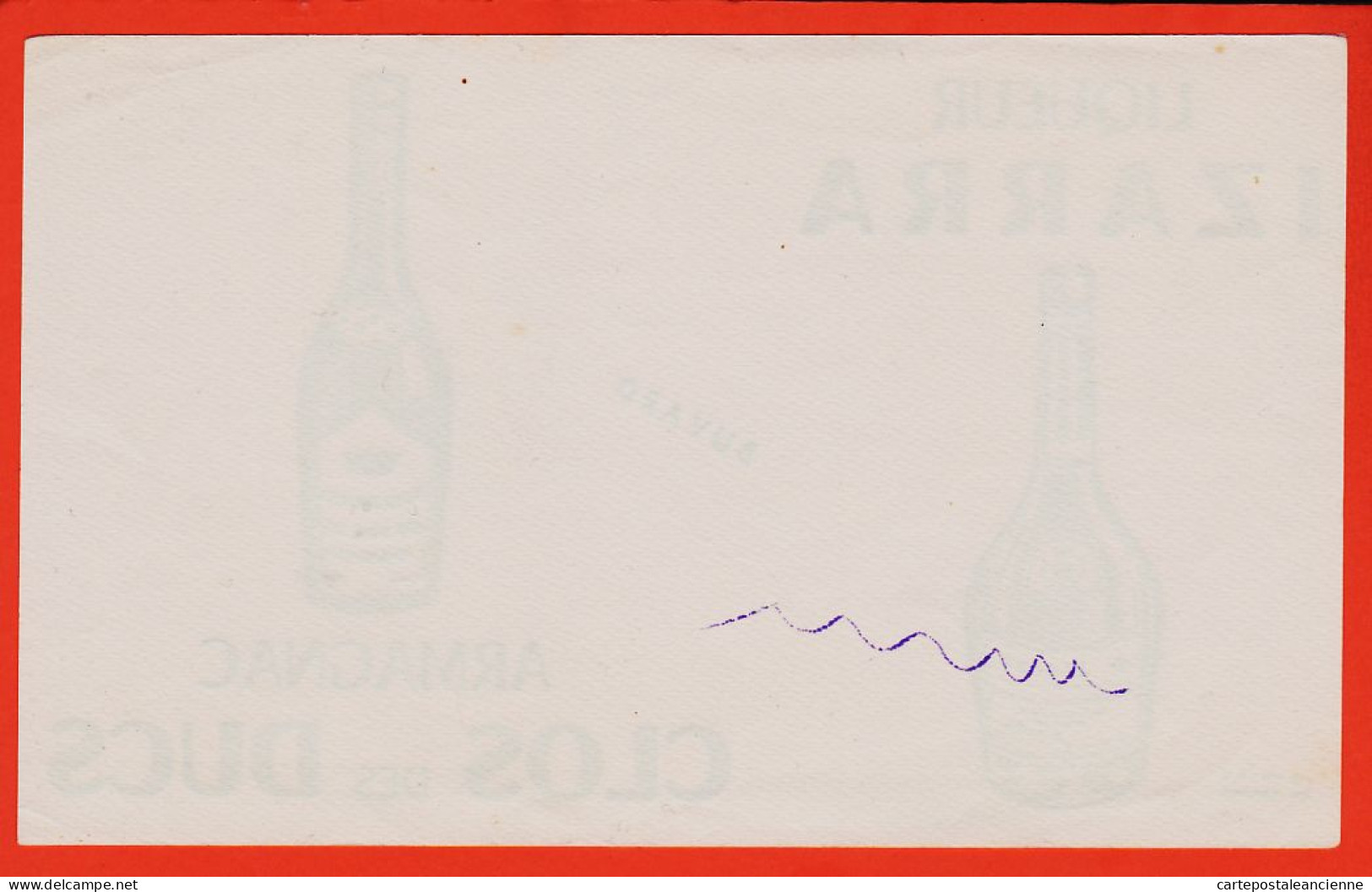 16947 / Liqueur IZARRA Armagnac CLOS Des DUCS Buvard-Blotter - Schnaps & Bier