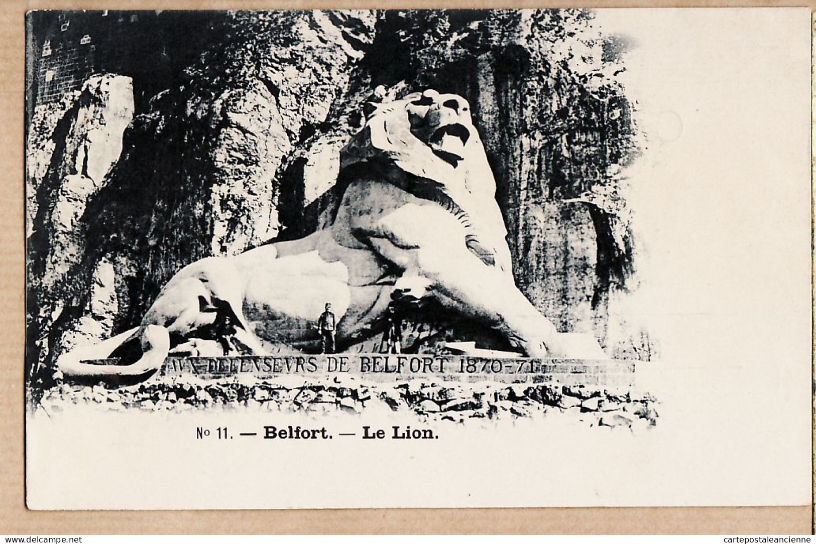 16904 / BELFORT Territoire (90) Territoire De ...LE LION N°11 CPA 1900s  - Belfort – Le Lion